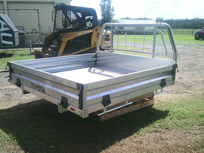 Toyota Hilux Dual Cab Genuine Heavy Duty Steel Tray With Sides (No Fitting Kit New Part