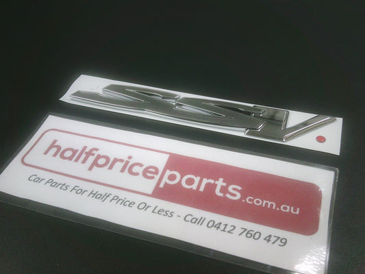 Holden VE/VF Genuine SSV Chrome Boot Emblem New Part