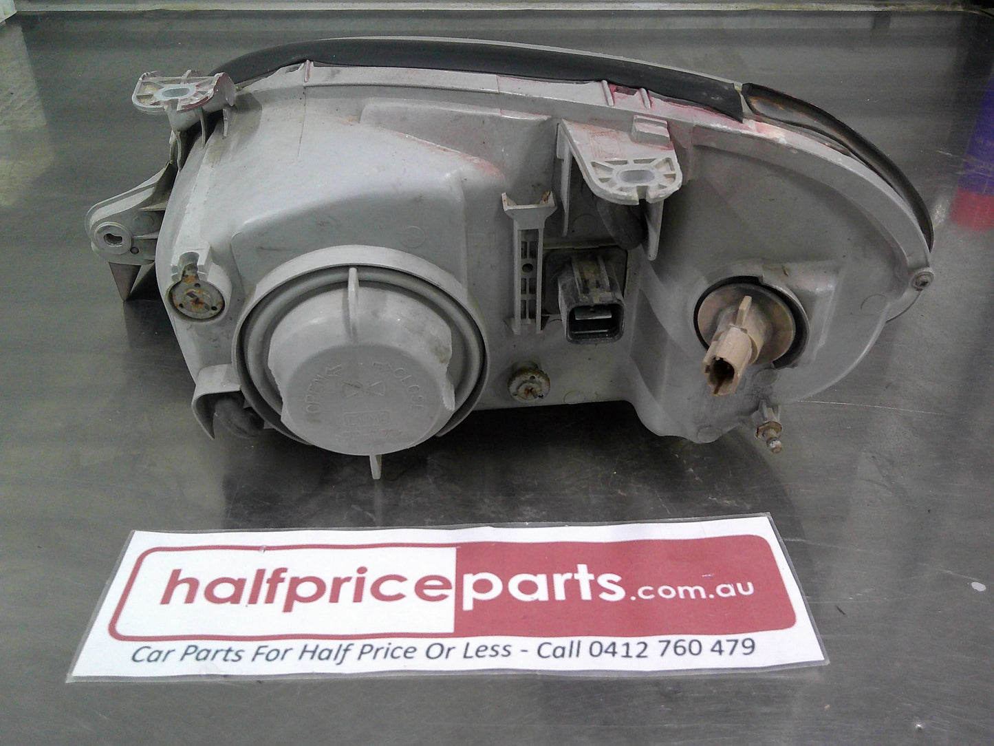Daewoo Lanos Right Hand Front Headlight With Lower Moulding Reconditioned Used Part
