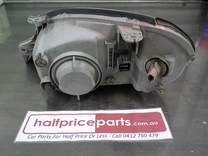 Daewoo Lanos Right Hand Front Headlight With Lower Moulding Reconditioned Used Part