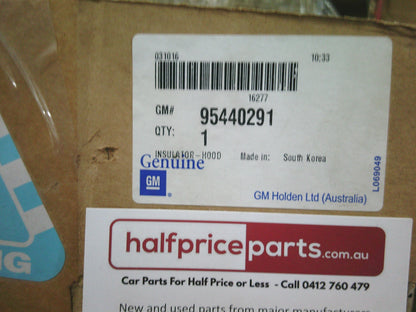 Holden TM Barina Genuine Bonnet Insulation - New Part