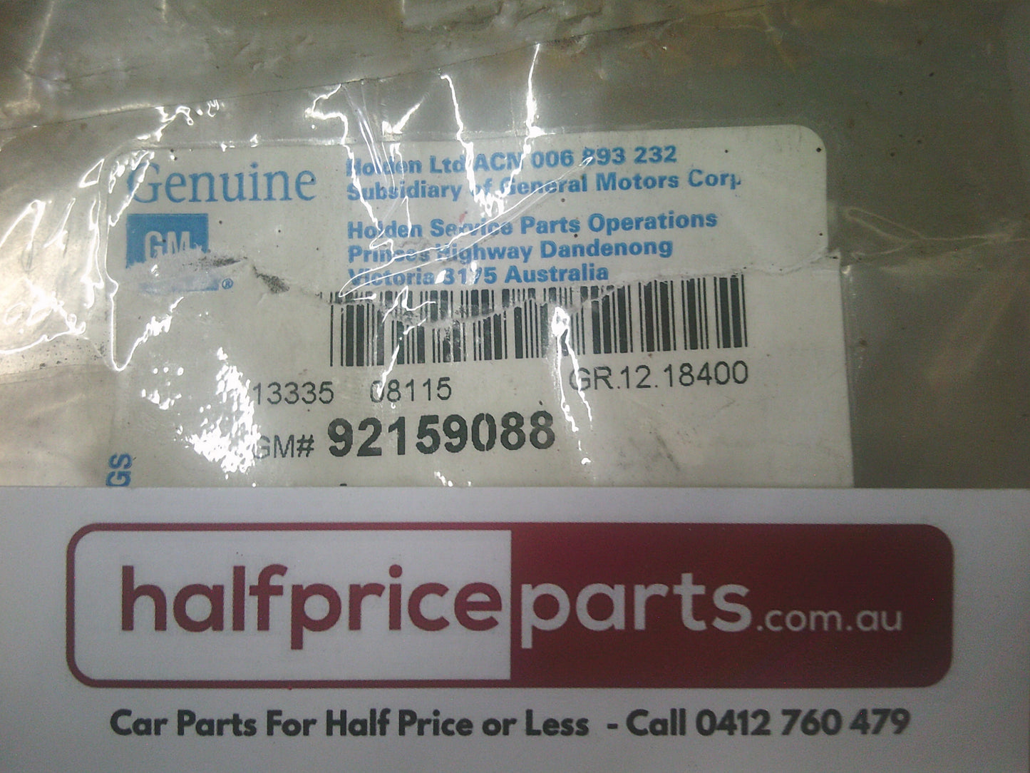 Holden VE Commodore/WM Caprice Genuine Boot Lid Hinge Reinforcement - New Part