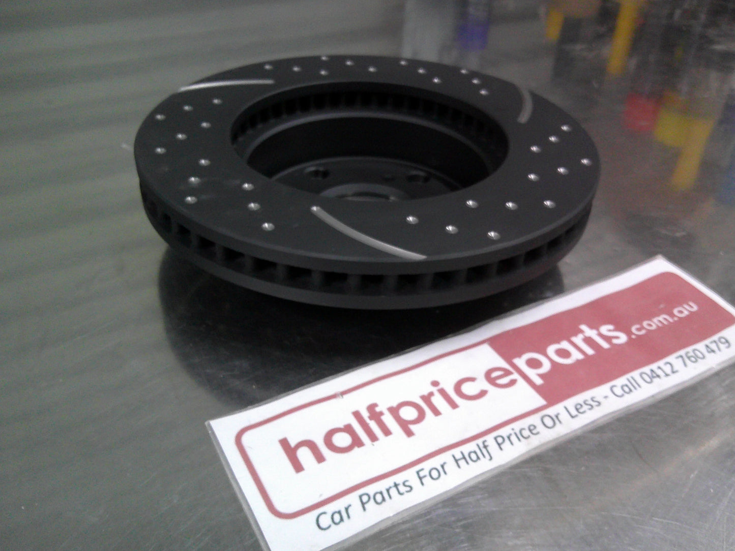RDA Front Disc Rotors Slotted/Dim Suits Toyota Hilux (Sold As Single Only) New Part