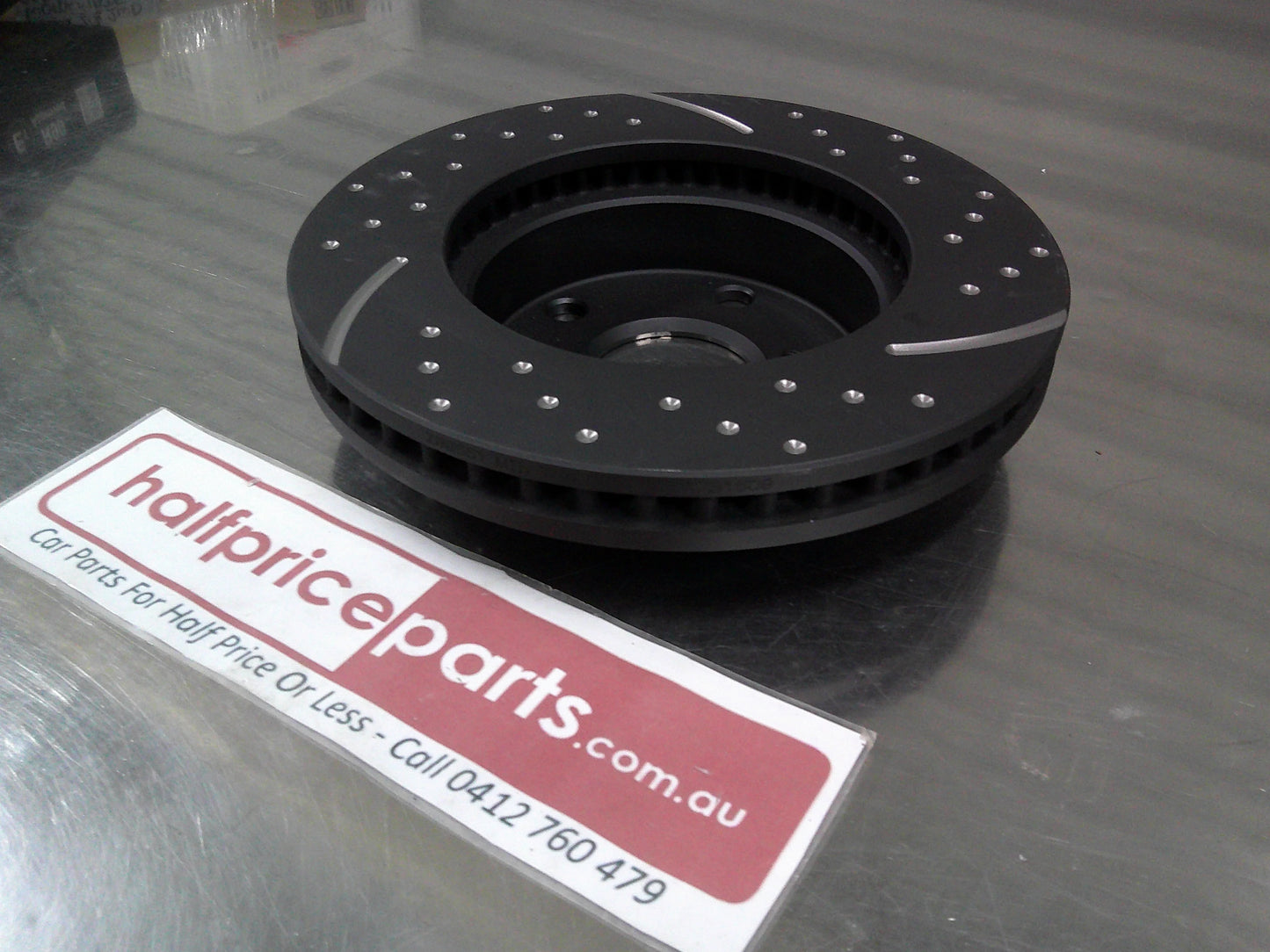 RDA Front Disc Rotors Slotted/Dim Suits Toyota Hilux (Sold As Single Only) New Part