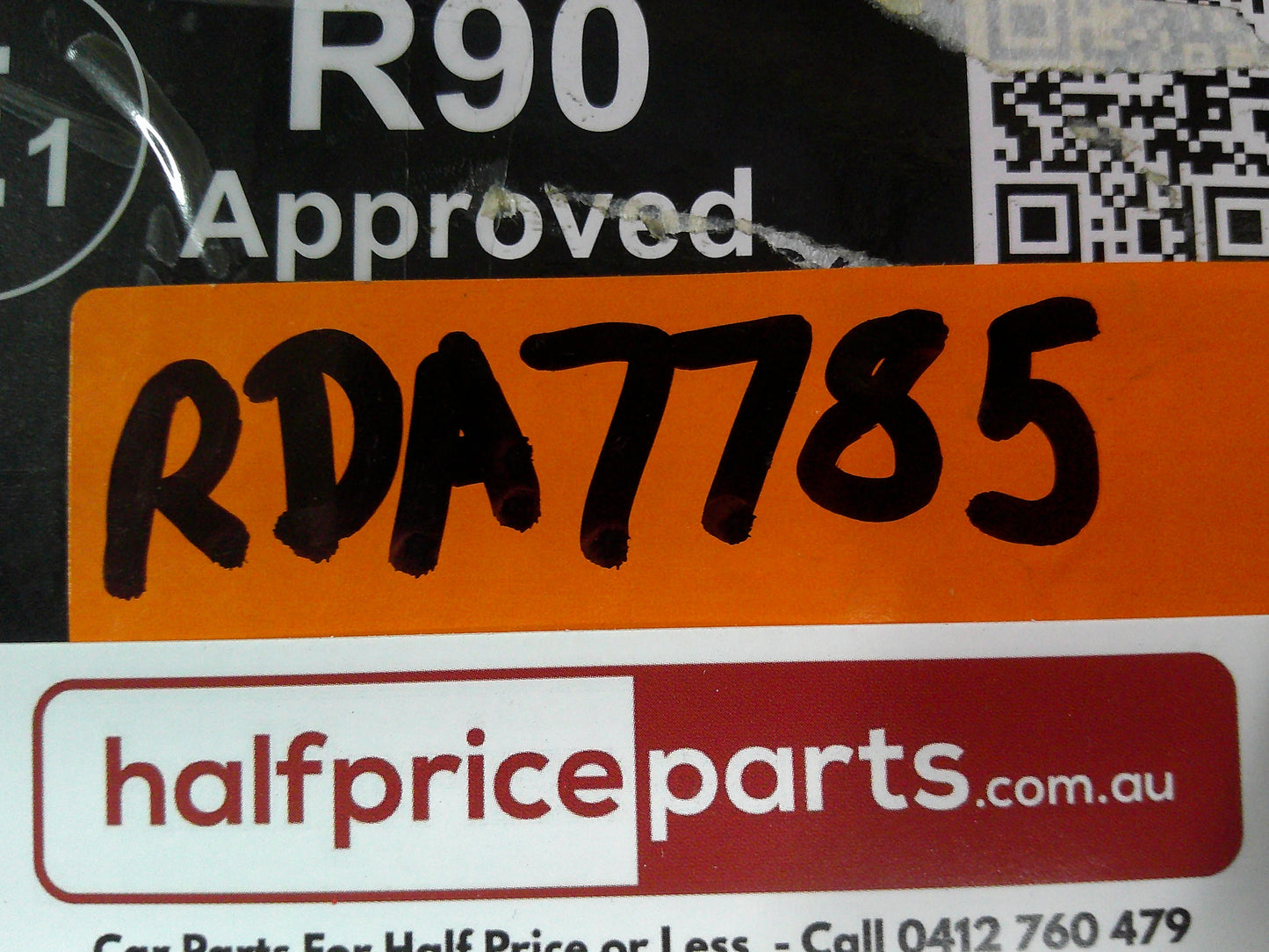 RDA Front Disc Rotors Slotted/Dim Suits Toyota Hilux (Sold As Single Only) New Part