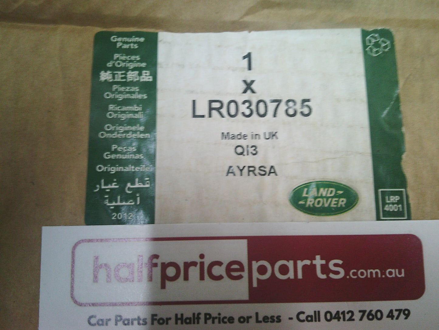 Range Rover Range Rover HSE/HSE Lux Genuine Front Grille Assembly (Dark Atlas with Titanium Inlay) New Part