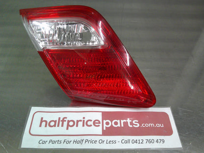 Toyota Camry ACV40 Sedan Genuine Left Hand inner Tail Light (Boot Lid) Used Part VGC