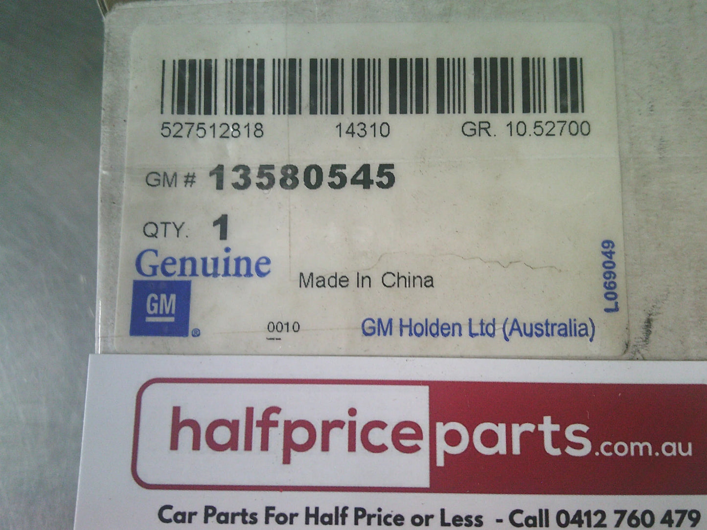 Holden Insignia/Cruze/Malibu Genuine Right Hand Rear Outside Door Handle Bracket New Part