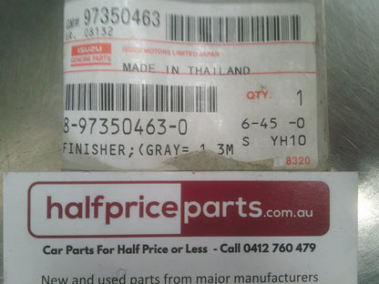 Holden Rodeo TFR-TFS Genuine Rear Guard Finisher Rubber New Part