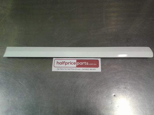 Holden RA Rodeo Dual Cab Genuine Right Hand Rear Outer Door Moulding (Factory Alpine  White) New Part