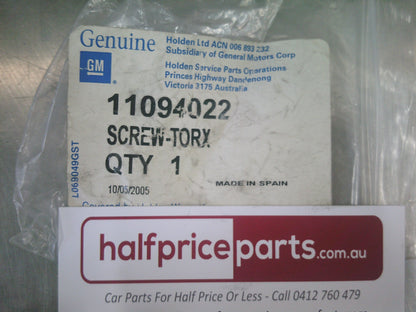 Holden ZB Commodore Genuine Transmission Case Bolt  - New Part