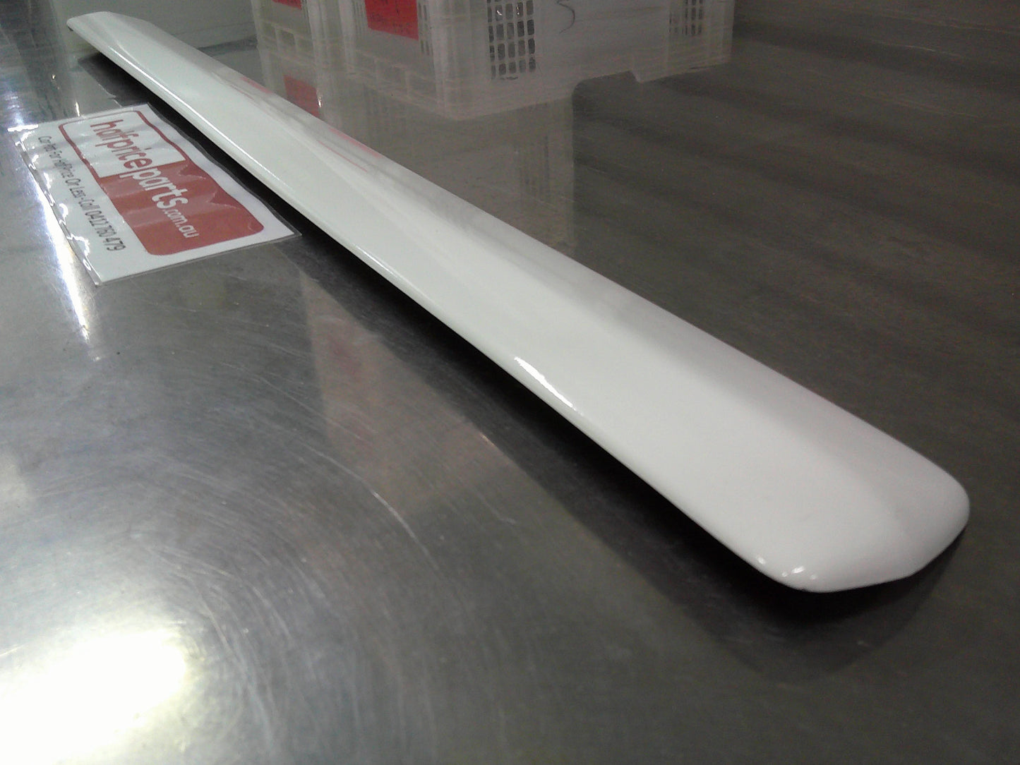 Holden RA Rodeo Dual Cab Genuine Right Hand Rear Outer Door Moulding (Factory Alpine  White) New Part