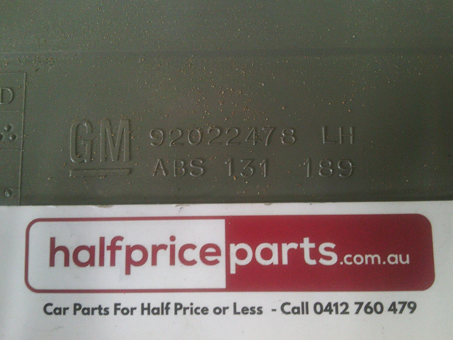Holden Camira JB Sedan Genuine Left Hand Front Door Moulding New Part