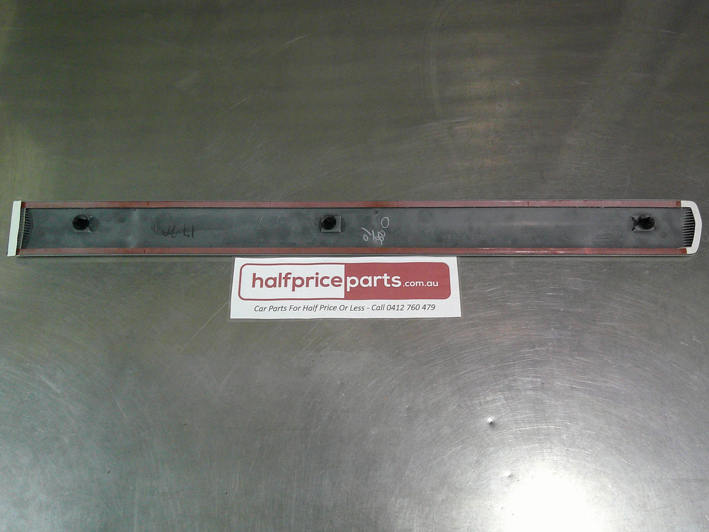 Holden RA Rodeo Dual Cab Genuine Right Hand Rear Outer Door Moulding (Factory Alpine  White) New Part
