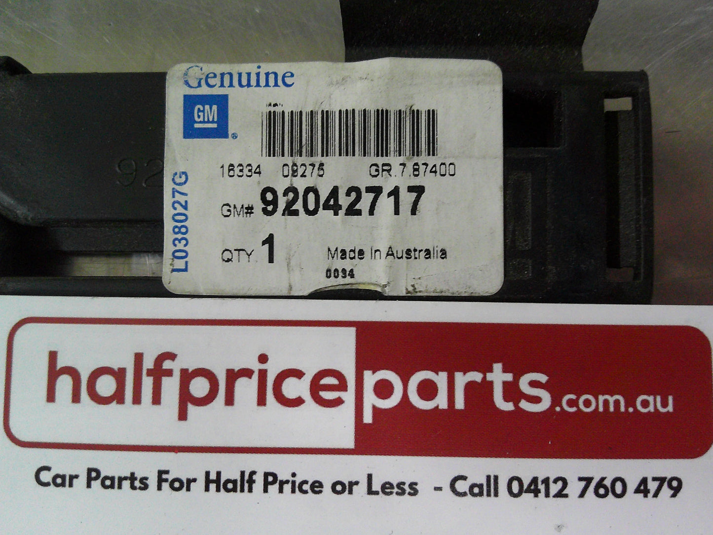 Holden VR-VS HSV Commodore Genuine Rear Bumper Bar Mounting Support New Part
