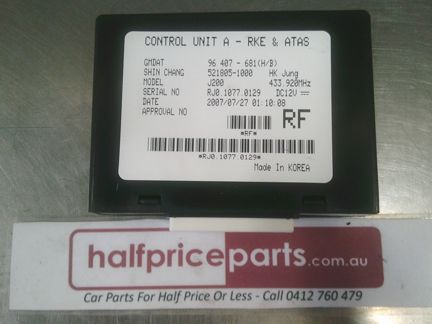 Daewoo Lacetti Genuine Central Locking Control Unit New Part