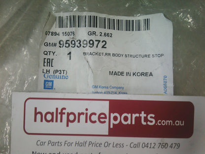 Holden Trax Genuine Left hand Rear Filler Panel - New Part