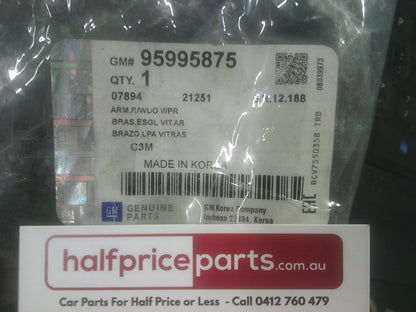 Holden Barina Spark Genuine Rear Wiper Arm New Part