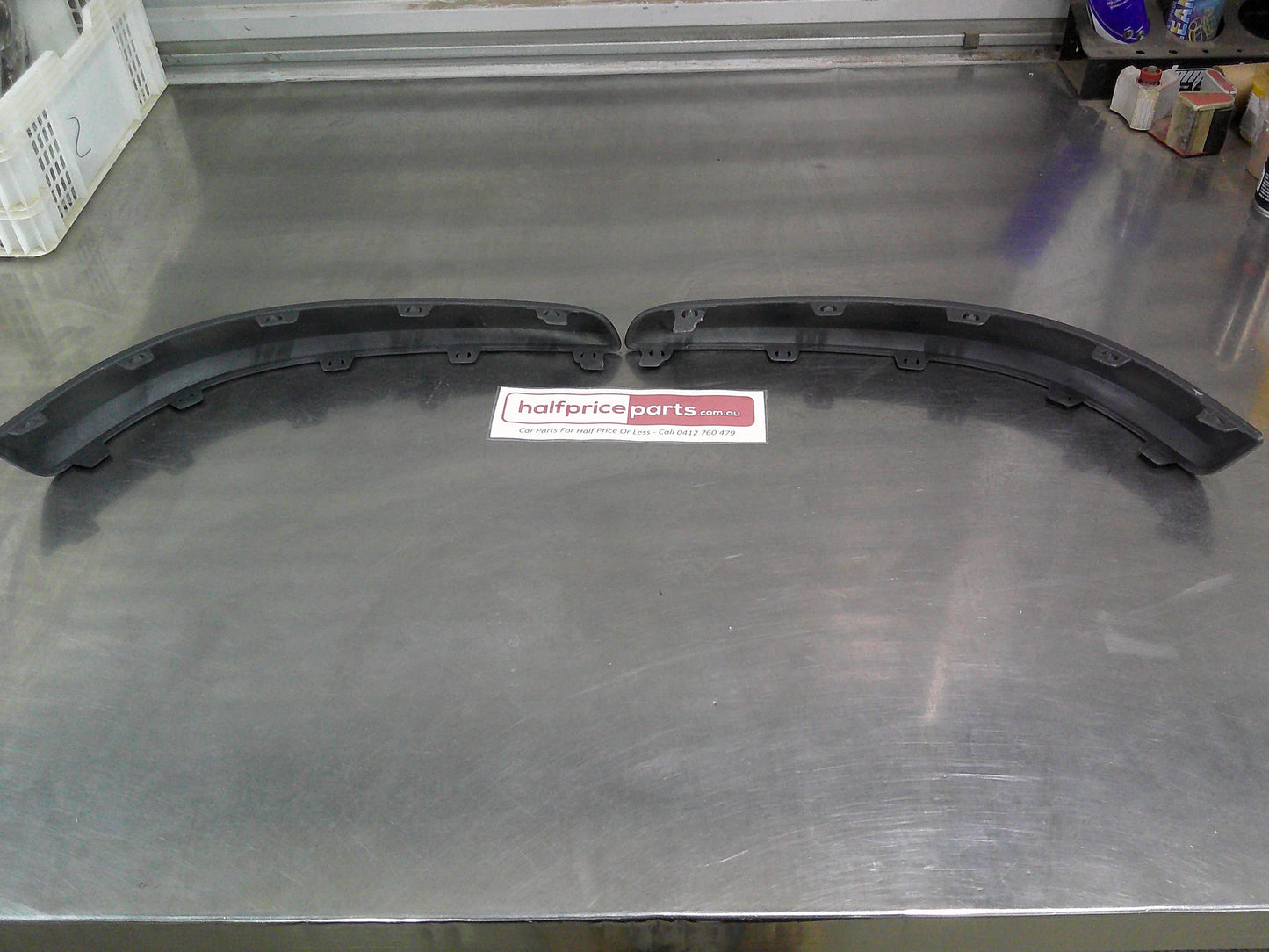 Holden AH Astra Genuine Front Bumper Bar Trims Left And Right Used Part