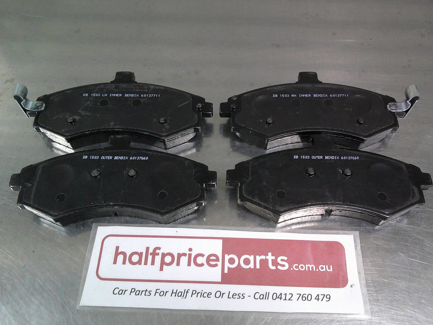 Bendix Front Brake Pad Set Suits Hyundai XD Elantra New Part