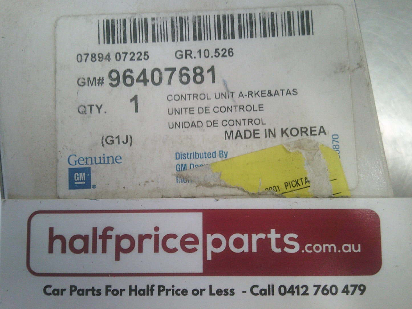 Daewoo Lacetti Genuine Central Locking Control Unit New Part