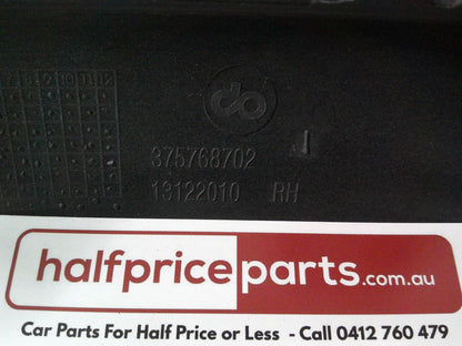 Holden AH Astra Genuine Front Bumper Bar Trims Left And Right Used Part