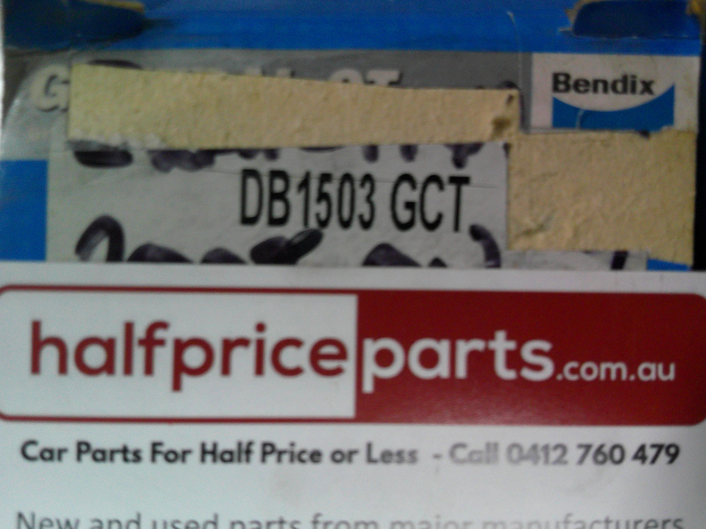 Bendix Front Brake Pad Set Suits Hyundai XD Elantra New Part