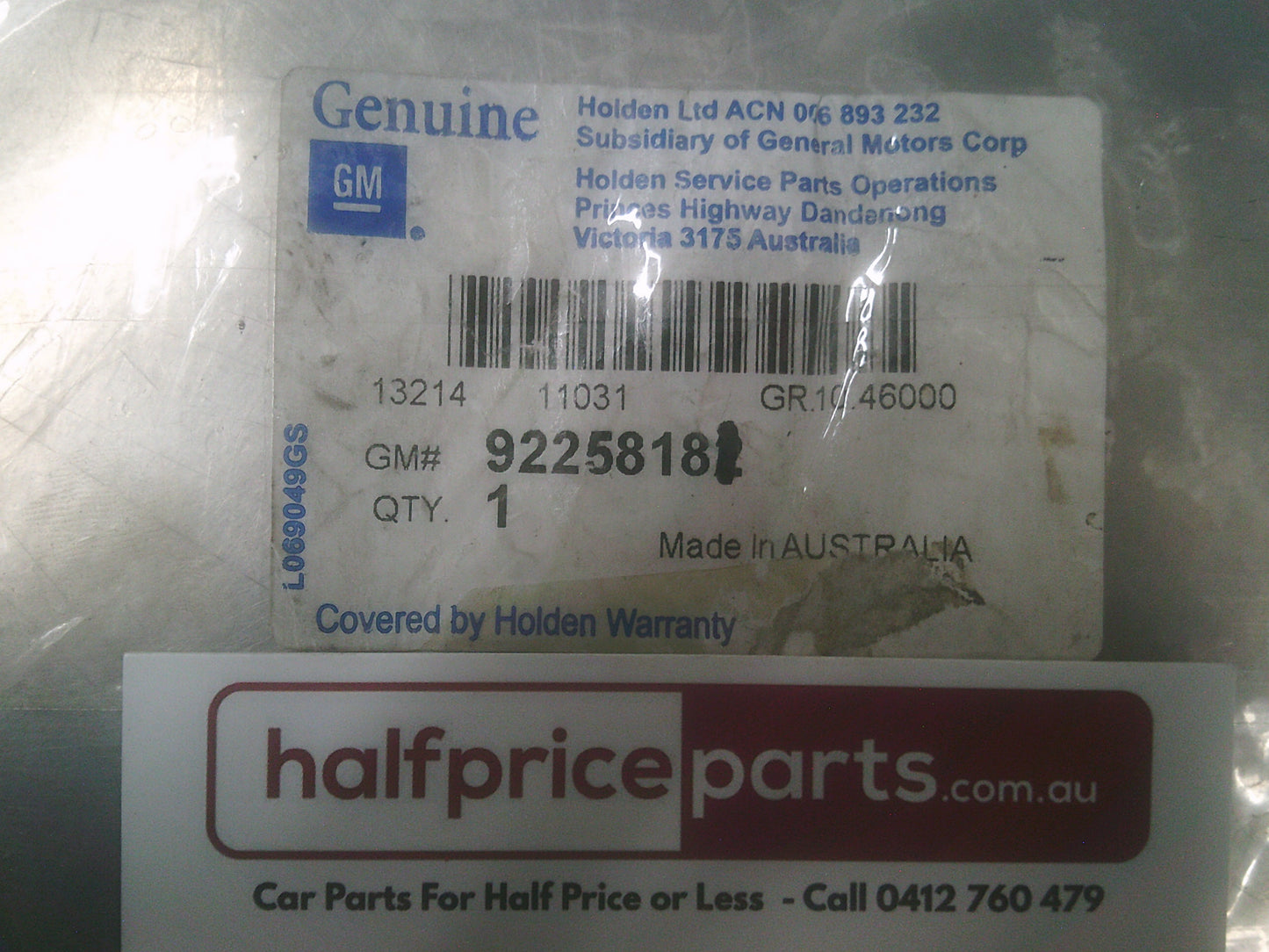 Holden WN Caprice/VF Commodore Genuine Left or Right Hand Rear Door Check Strap New Part