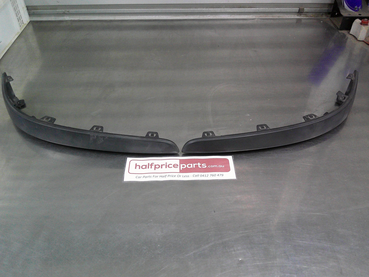 Holden AH Astra Genuine Rear Bumper Bar Mouldings Left And Right Used Part VGC