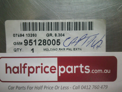 Holden CG5 Captiva Genuine Right Hand Rear Rocker Cover Extension Moulding  - New Part
