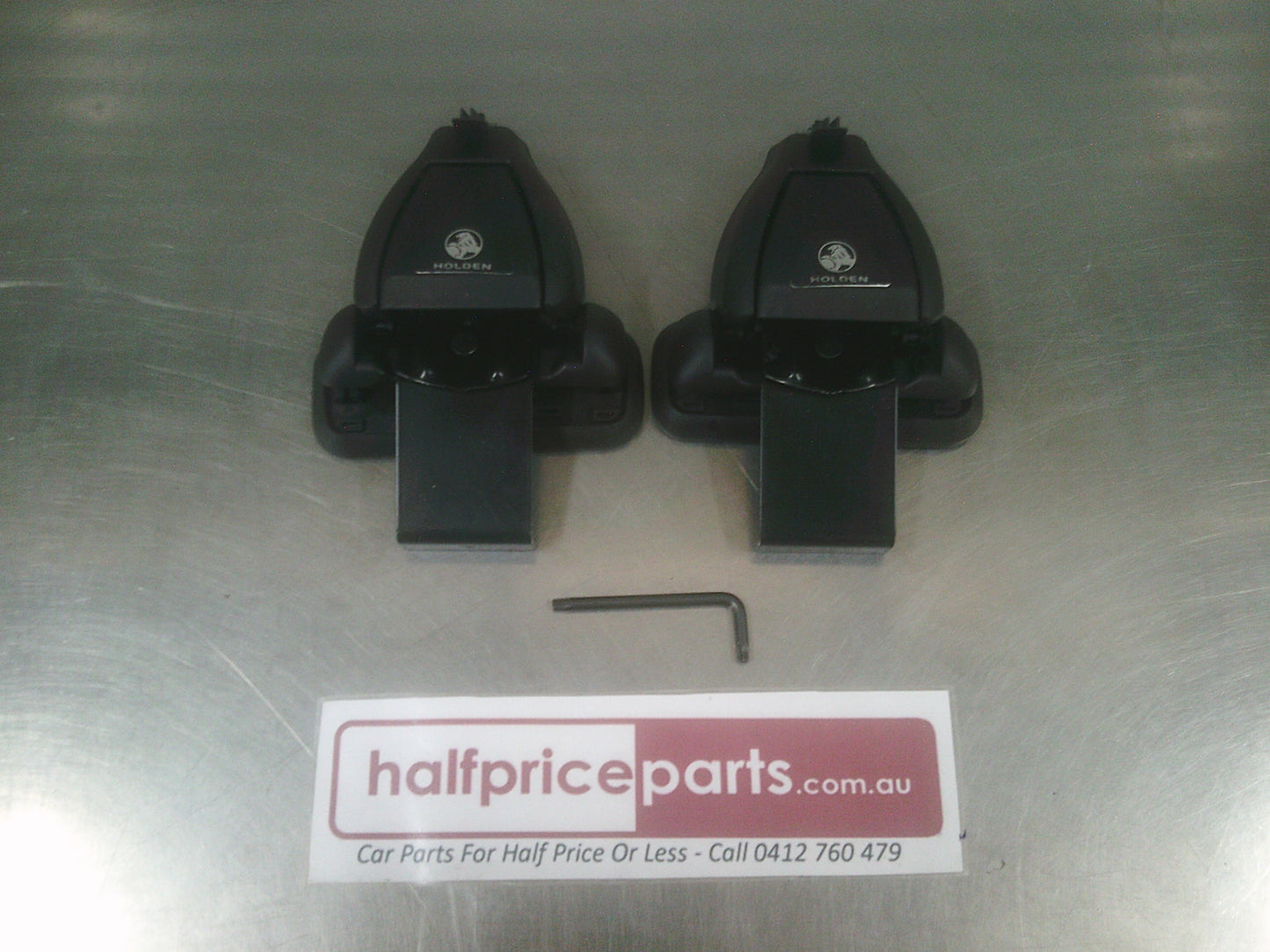 Holden CG Captiva Genuine Roof Rack Rear Mounts New Part
