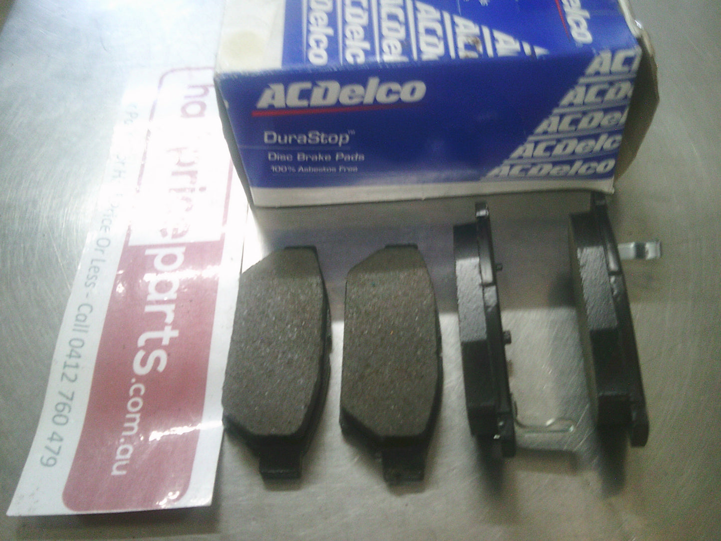 ACDelco Rear Brake Pad Set Suits Mitsubishi Lancer/Colt/Proton New Part