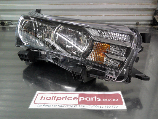 Toyota Corolla Sedan Ascent/SX Genuine Right Hand Front Head Light (Black Tinted) New Part