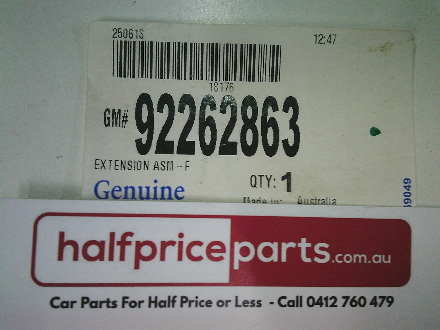 Holden VE Series 1 Berlina / Omega Genuine Front Extension Lower Stone Shield New Part