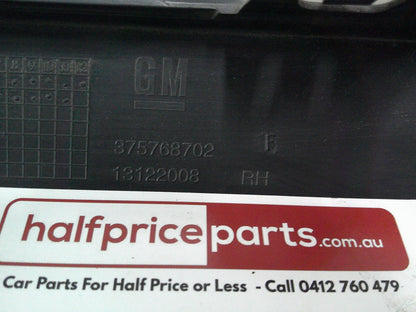 Holden AH Astra Genuine Rear Bumper Bar Mouldings Left And Right Used Part VGC