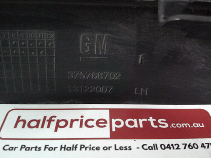 Holden AH Astra Genuine Rear Bumper Bar Mouldings Left And Right Used Part VGC