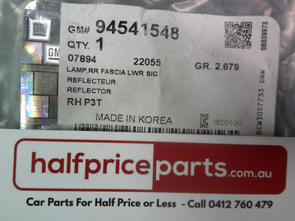 Holden TM Barina Genuine Right Hand Rear Side Fascia Signal Lamp New Part