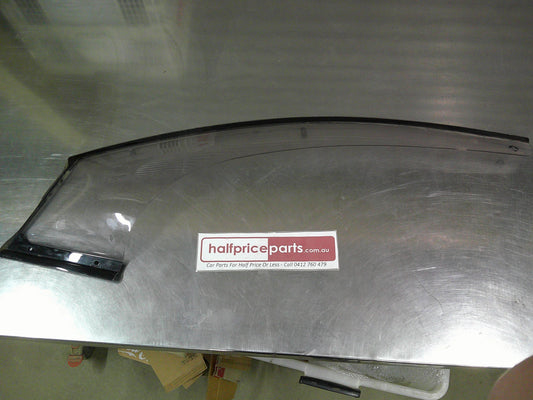 Holden VE Commodore Replacement Left Hand Front Weathershield Used Part.