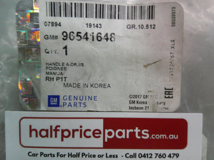 Holden XC Barina/Deawoo Kalos Genuine Right Hand Rear Inner Door Handle New Part