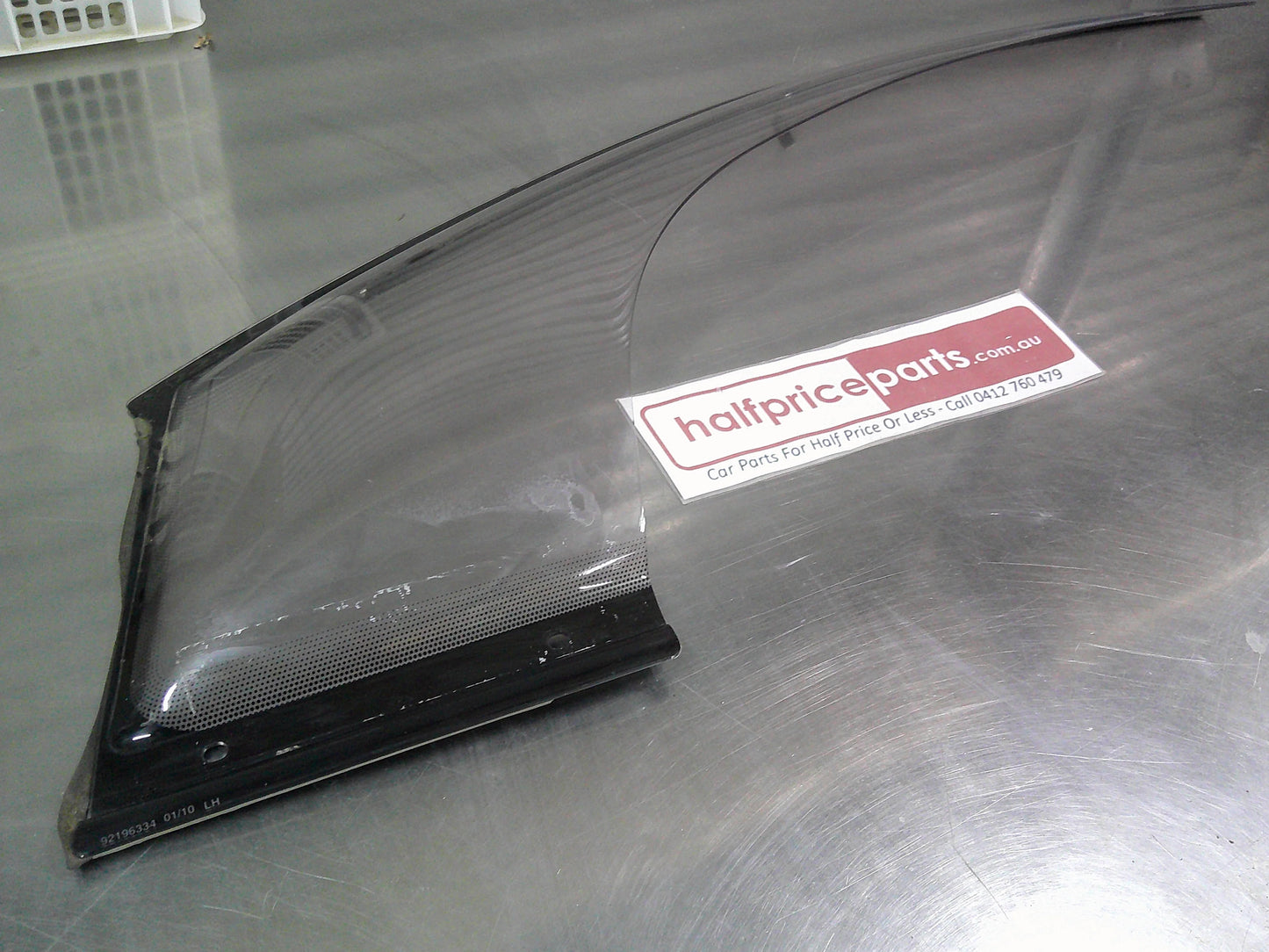 Holden VE Commodore Replacement Left Hand Front Weathershield Used Part.