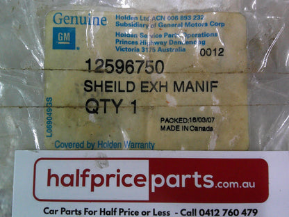 Holden VF Commodore Genuine Exhaust Heat Shield New Part