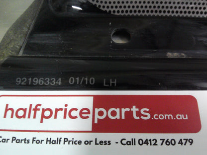 Holden VE Commodore Replacement Left Hand Front Weathershield Used Part.