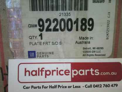 Holden Caprice Genuine Right Hand Front Sill Plate Trim - New Part
