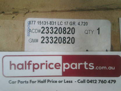 Holden Astra Genuine Fuel Pump Control Module Assembly New Part