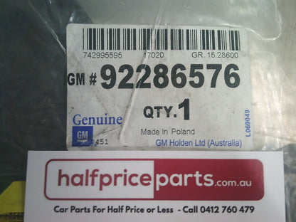 Holden BL Astra Sedan Genuine Set of 4 All-Weather Rubber Floor Mats (Front-Rear) New Part