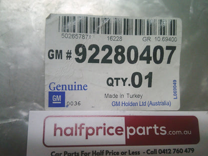 Holden VF SS Commodore Genuine Right Hand Rear Door Weatherstrip Seal New Part