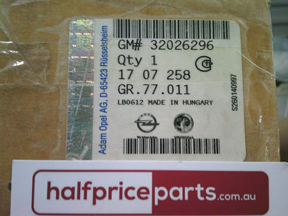 Holden Insignia Genuine Rear Cargo Compartment Blind Cover New Part