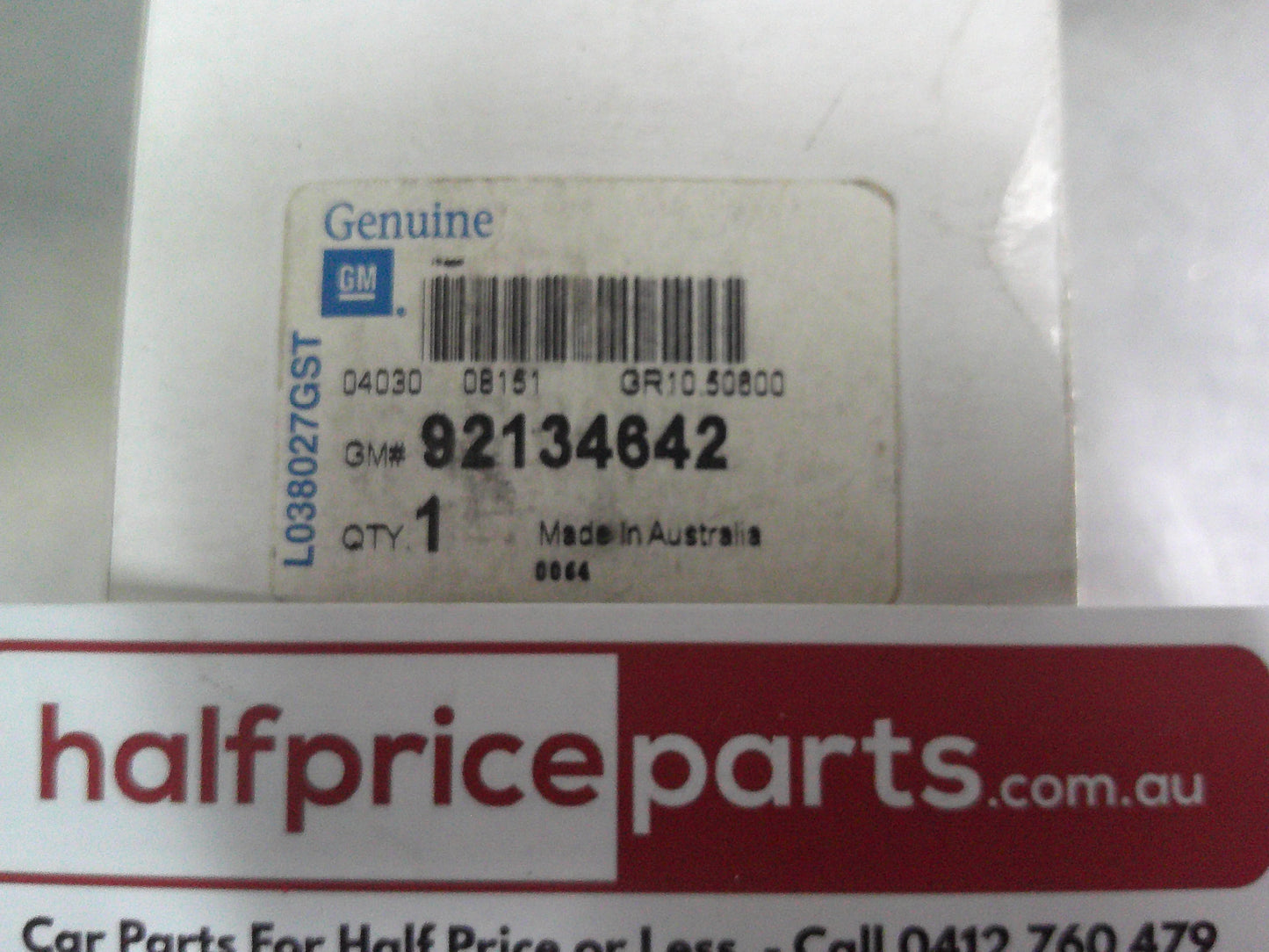 Holden VT Commodore Genuine Left Hand Front Inner Door Handle (Pewter) New Part