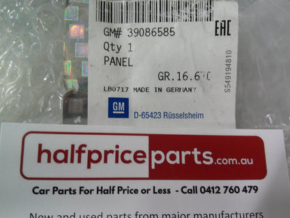 Holden ZB Commodore Genuine Rear Seat Recliner Outer Trim Cover (Jet Black) New Part