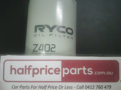 Ryco Oil Filter Suits Holden Jackaroo/Rodeo/Isuzu Wizard New Part